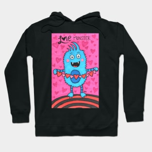 Cute Love Monster Hoodie